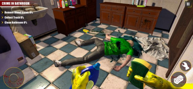Criminal Scene Cleaner Game 1.3 Screenshot