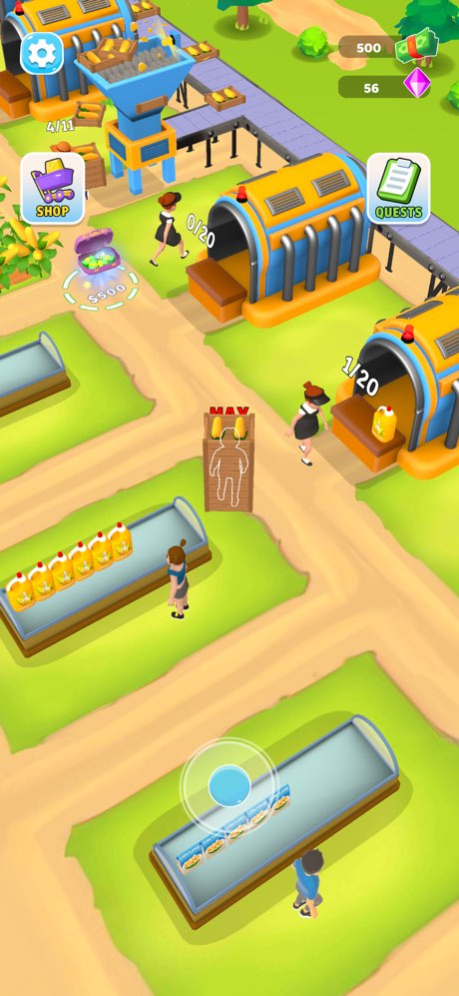 Crop to Craft - Idle Farm Game 2024.12.11 Screenshot