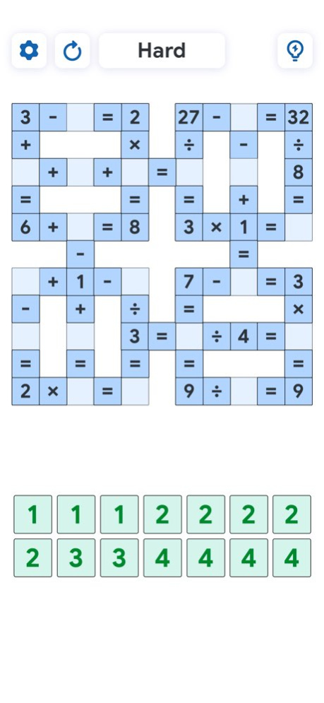 Crossmath Games - Math Puzzle 1.1.8 Screenshot