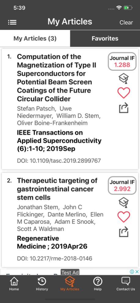 CrossRef HUB 2.1 Screenshot