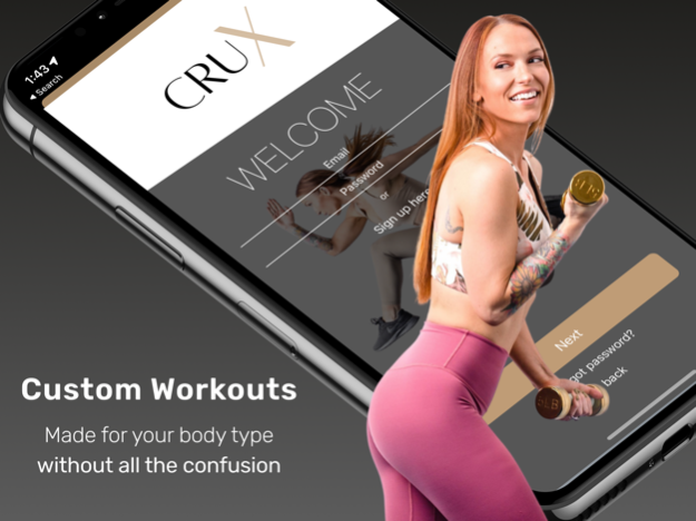 CRUx: Custom Fitness Programs 8.4.2 Screenshot