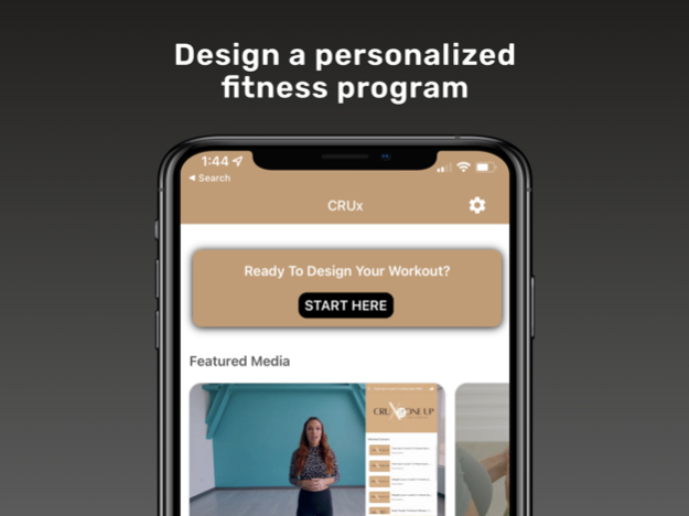 CRUx: Custom Fitness Programs 8.4.2 Screenshot