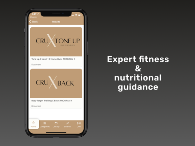 CRUx: Custom Fitness Programs 8.4.2 Screenshot