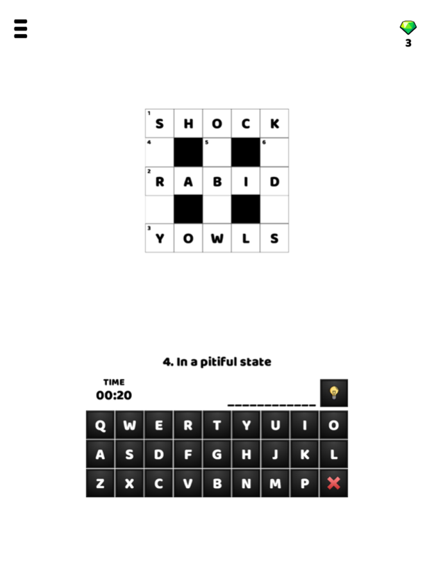 Crypto Crossword  Screenshot