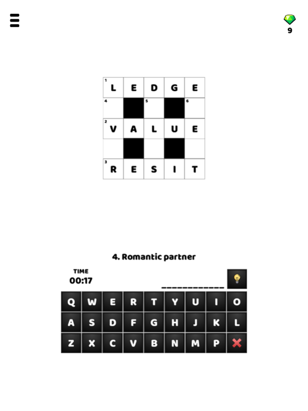 Crypto Crossword  Screenshot