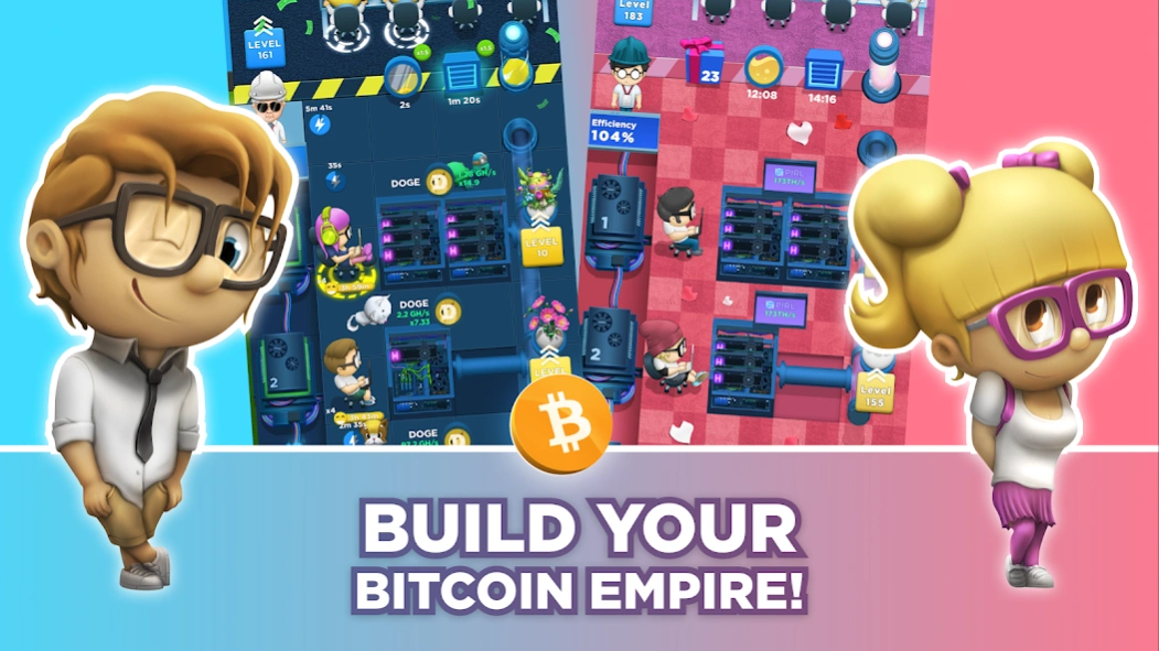 Crypto Miner: Bitcoin Factory 1.48.0 Screenshot
