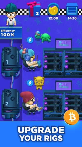 Crypto Miner: Bitcoin Factory 1.48.0 Screenshot