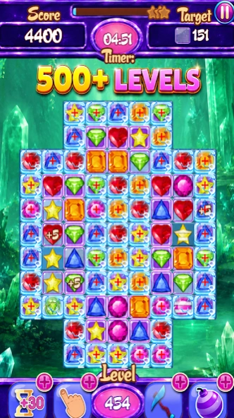 Crystal Match 3 Jewel Puzzle 2.9 Screenshot