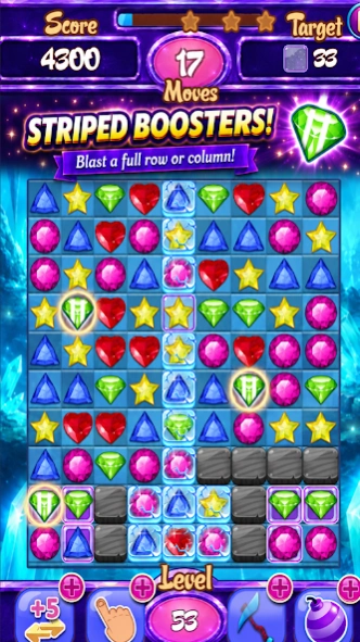 Crystal Match 3 Jewel Puzzle 2.9 Screenshot