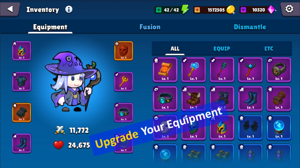 Crystal Quest: Idle TD Game 1.4.1 Screenshot