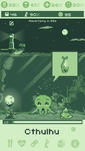 Cthulhu Virtual Pet 3.11 Screenshot