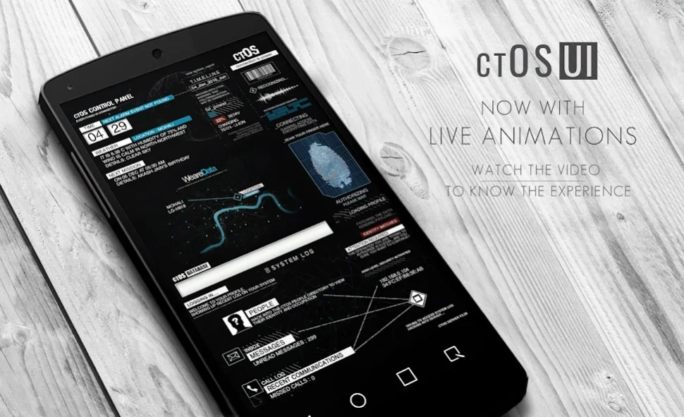 ctOS UI Full Version 1.3.2 Screenshot
