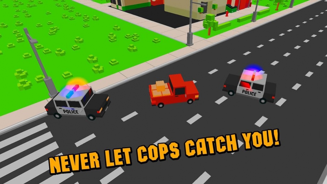Cube Chase 3D: Cop Escape 1.1 Screenshot
