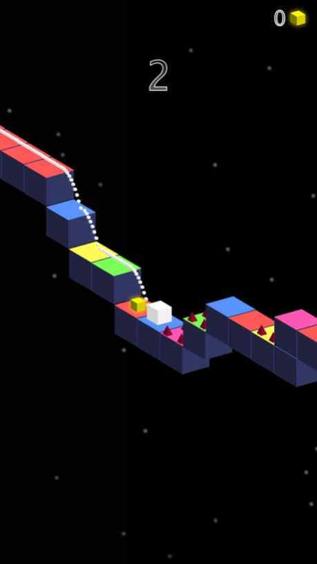 Cube Jump Madness : adventure Endless Sky  Screenshot