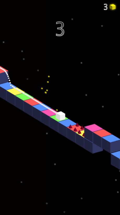 Cube Jump Madness : adventure Endless Sky  Screenshot