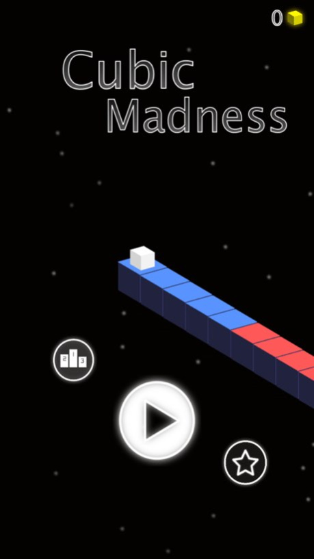 Cube Jump Madness : adventure Endless Sky  Screenshot