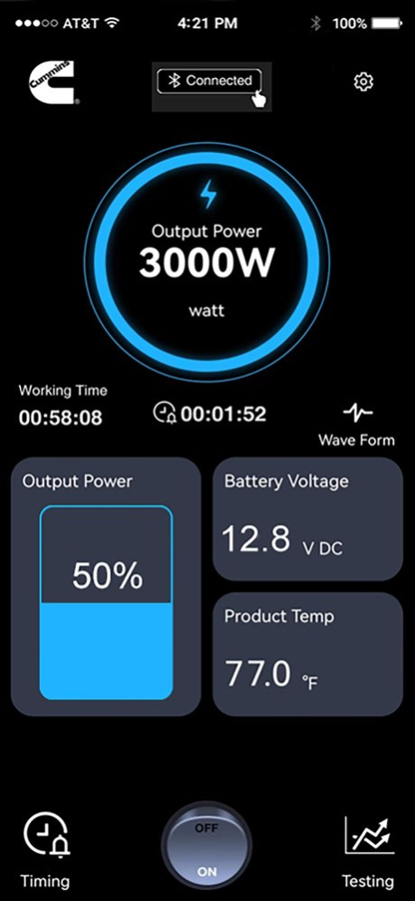 Cummins Inverter 1.0.3 Screenshot