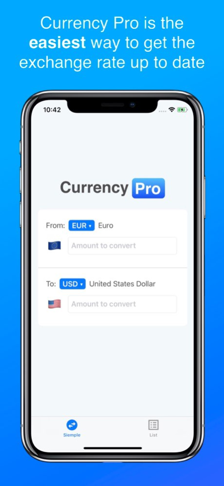 ▷ Currency Pro Money Converter 1.6 Screenshot