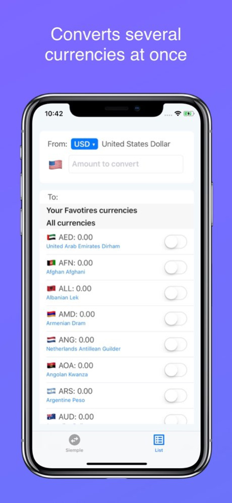 ▷ Currency Pro Money Converter 1.6 Screenshot
