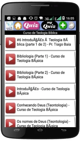 CURSO DE TEOLOGÍA  Screenshot