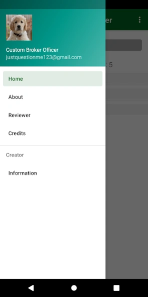 CUSTOM BROKER REVIEWER 1.40 Screenshot