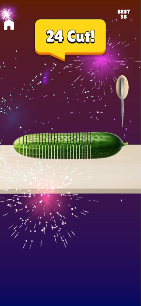 cut cucumber mini Challenge 0.7 Screenshot