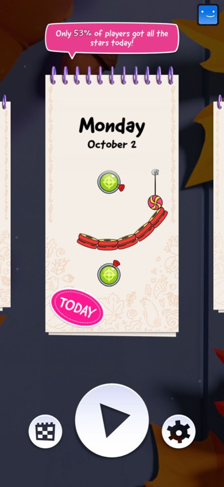 Cut the Rope Daily 1.14.1 Screenshot