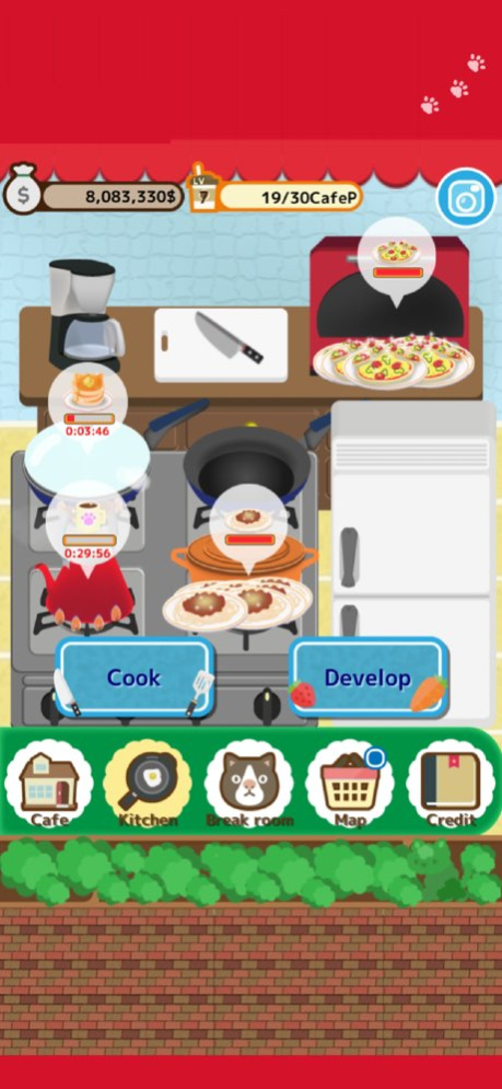 Cute cat restaurant story 1.3.0 Screenshot