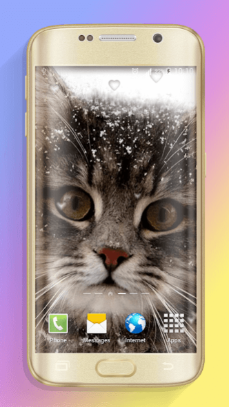 Cute Cats Live Wallpaper 1.3 Screenshot