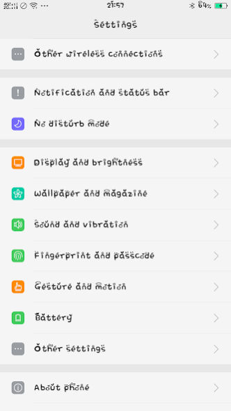 Cute Font for OPPO 1.20 Screenshot