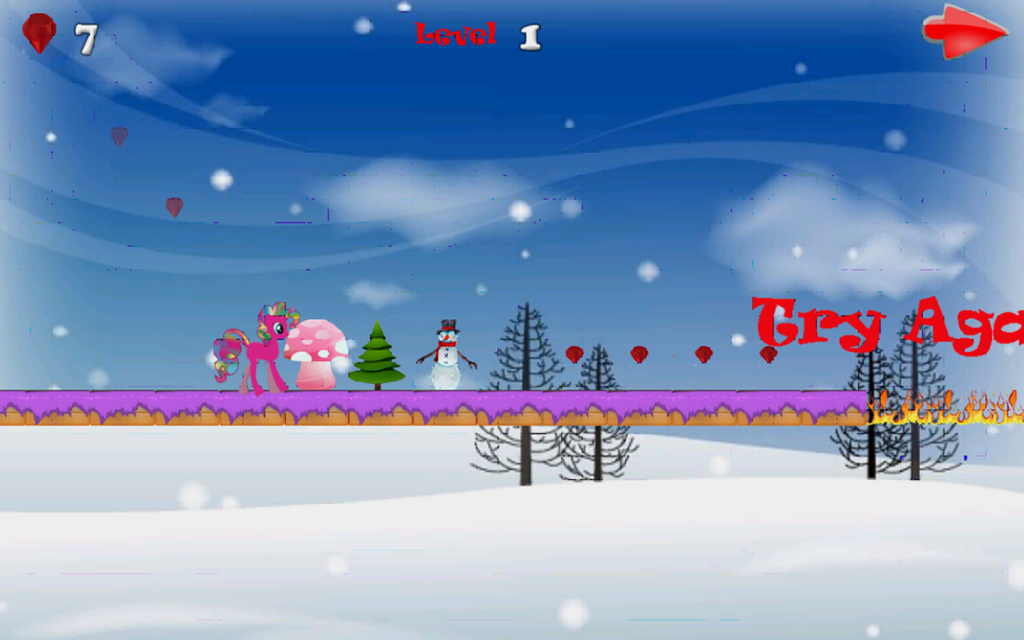 Cute Unicorn Dash games 1.0 Screenshot