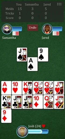 Cutthroat Pinochle 5.2.0 Screenshot