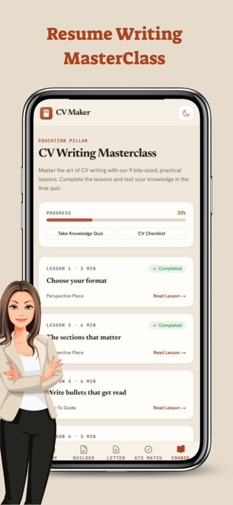 Intelligent CV: Resume Builder 1.4 Screenshot