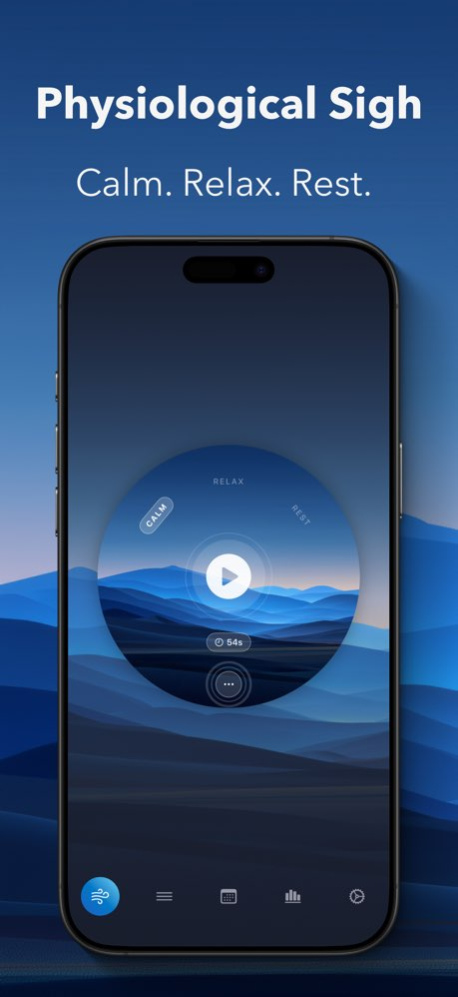 Cyclic Sighing: Stress Relief 1.0.1 Screenshot