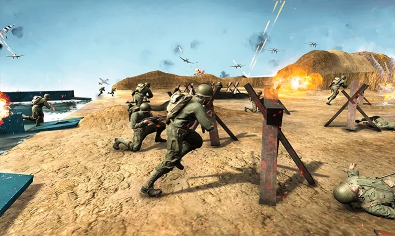 D-Day World War 2 Army Games 1.1.0 Screenshot