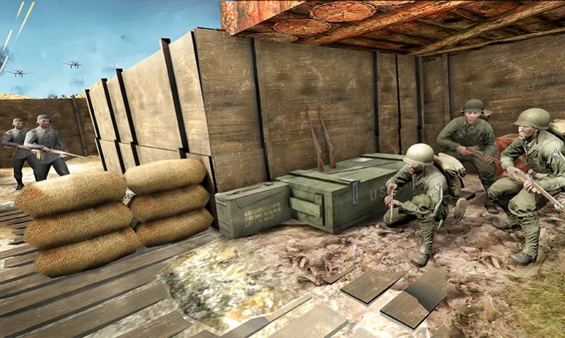 D-Day World War 2 Army Games 1.1.0 Screenshot