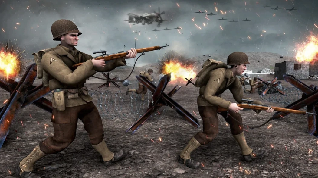 D-Day World War 2 Battle Game 3.1 Screenshot