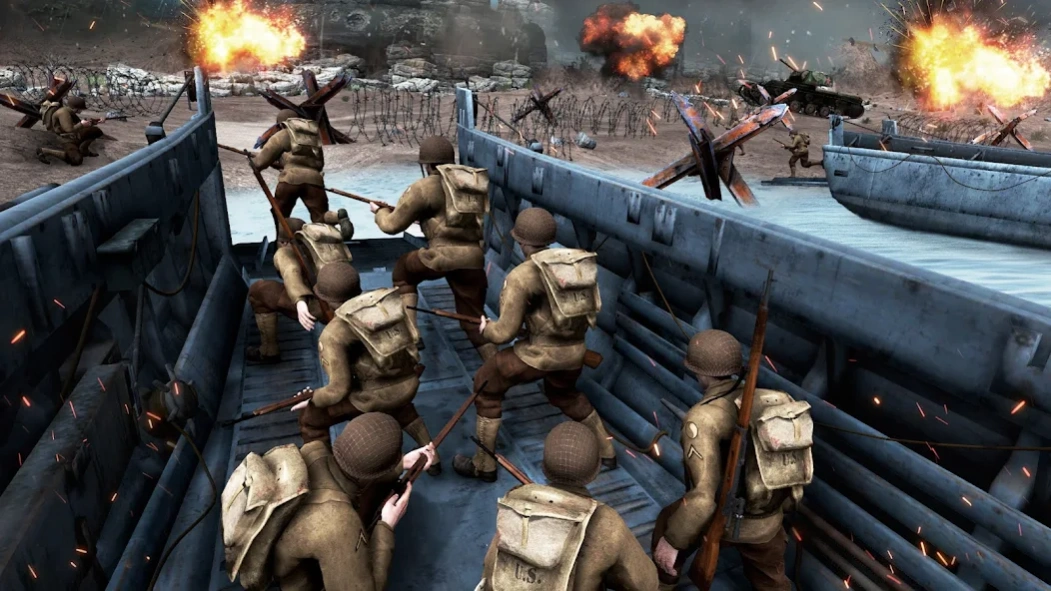 D-Day World War 2 Battle Game 3.1 Screenshot