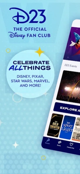Disney D23 5.7.0 Screenshot