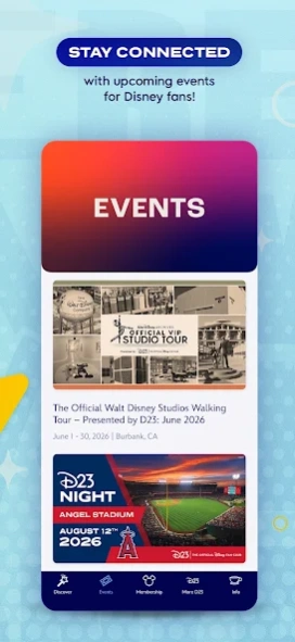 Disney D23 5.7.0 Screenshot