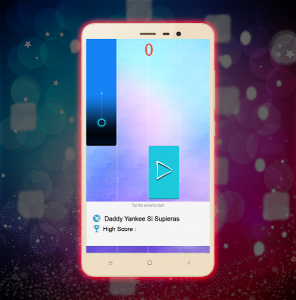 Daddy Yankee Si Supieras Piano Tiles 1.0 Screenshot