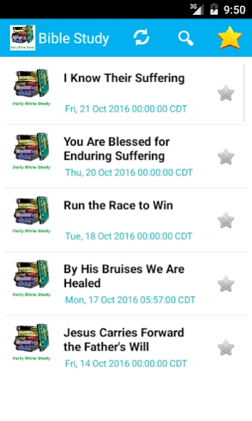 Daily Bible Study Reflections  Screenshot