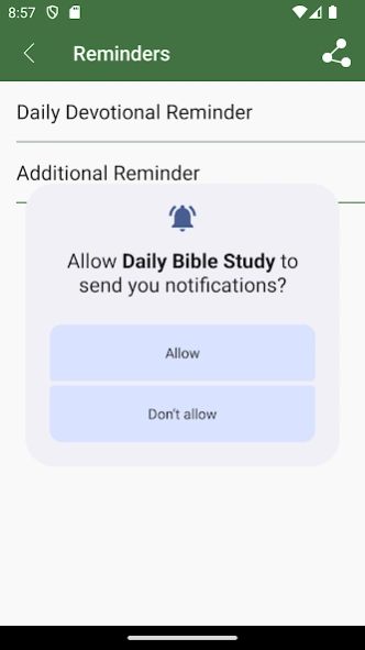 Daily Bible Study Reflections  Screenshot