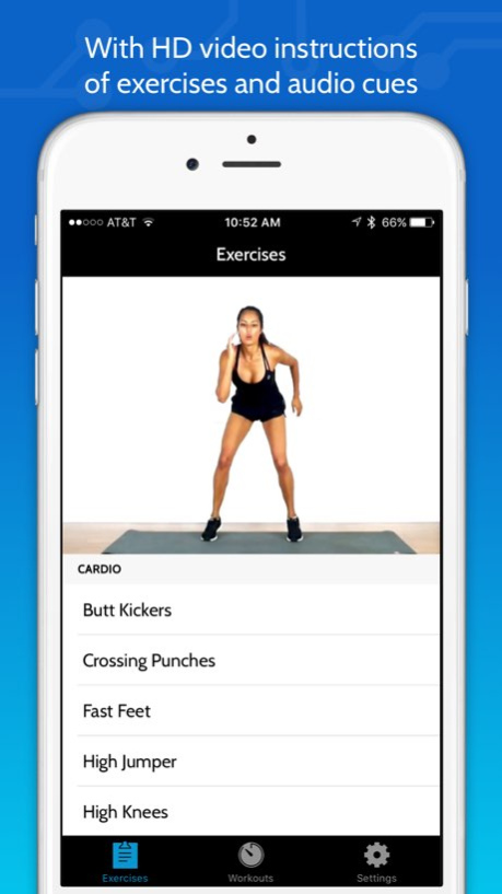Daily Cardio Workout Trainer by FitCircuit  Screenshot