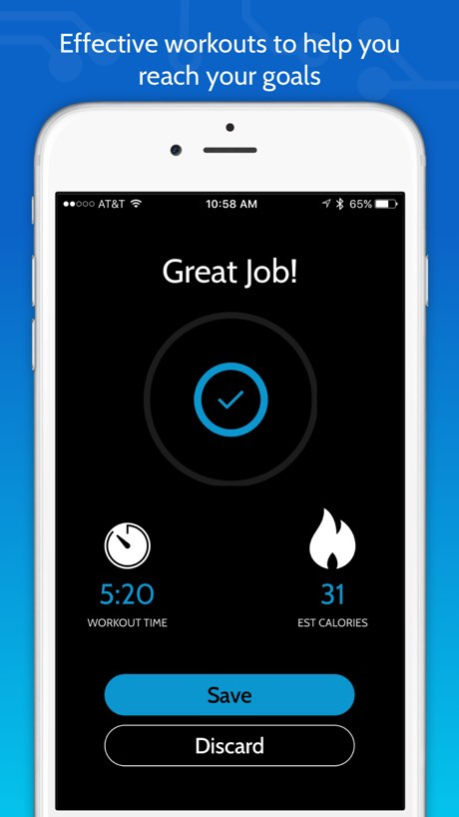 Daily Cardio Workout Trainer by FitCircuit  Screenshot