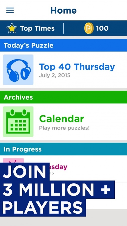 Daily Celebrity Crossword 5.0 Screenshot
