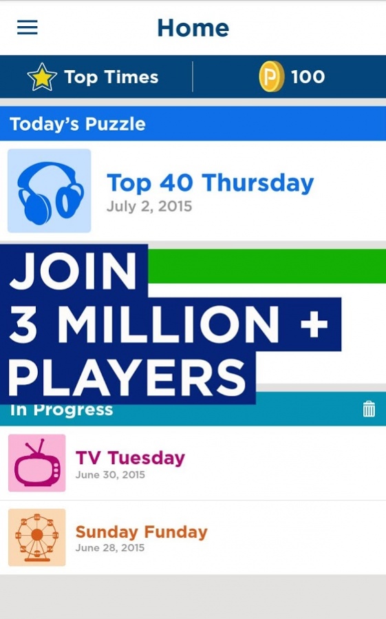 Daily Celebrity Crossword 5.0 Screenshot