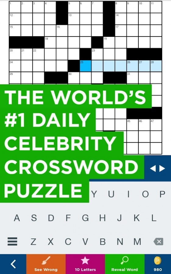 Daily Celebrity Crossword 5.0 Screenshot