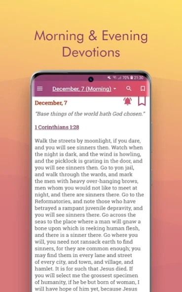 Daily Devotional Bible App 1.3.1 Screenshot