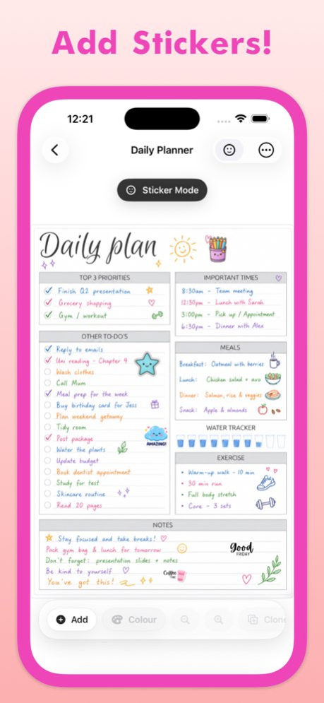 Daily Planner Diary 2.1.0 Screenshot